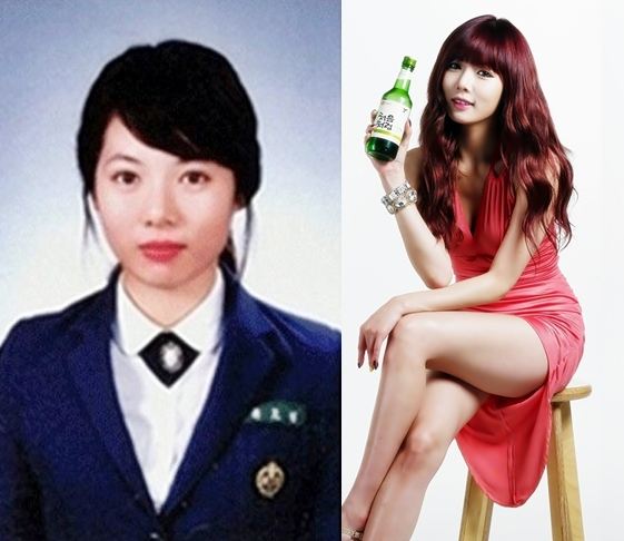 ภาพสมัย ม.ต้น ของเกิร์ลกรุ๊ปเกาหลี