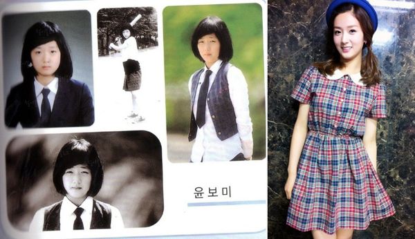 ภาพสมัย ม.ต้น ของเกิร์ลกรุ๊ปเกาหลี