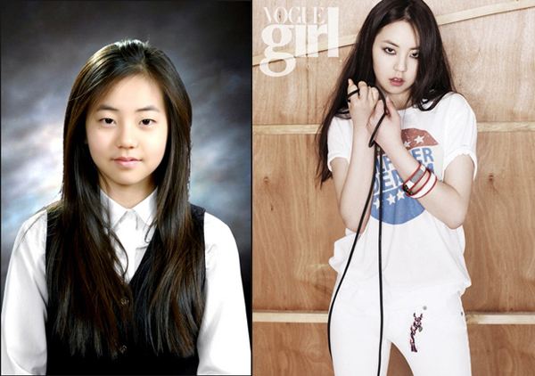 ภาพสมัย ม.ต้น ของเกิร์ลกรุ๊ปเกาหลี