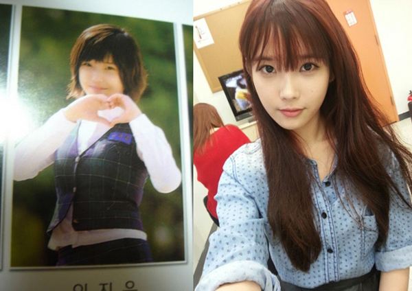 ภาพสมัย ม.ต้น ของเกิร์ลกรุ๊ปเกาหลี