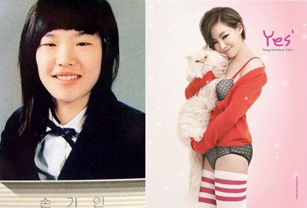 ภาพสมัย ม.ต้น ของเกิร์ลกรุ๊ปเกาหลี