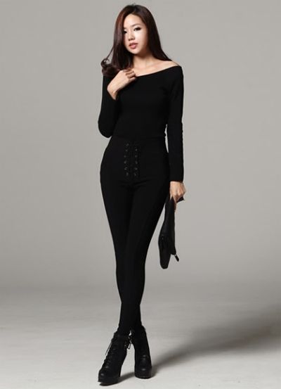 แฟชั่น กางเกงเอวสูง สำหรับ สาวๆ