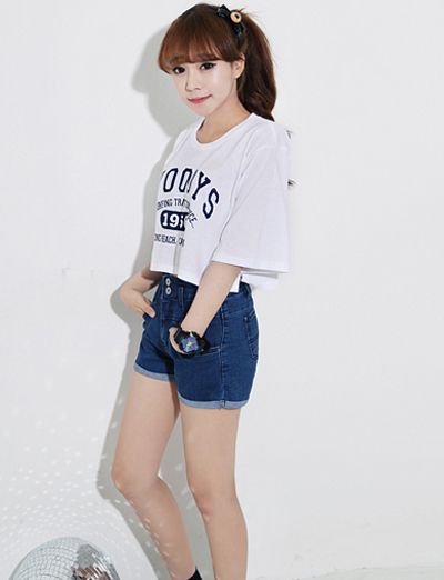 แฟชั่น กางเกงเอวสูง สำหรับ สาวๆ