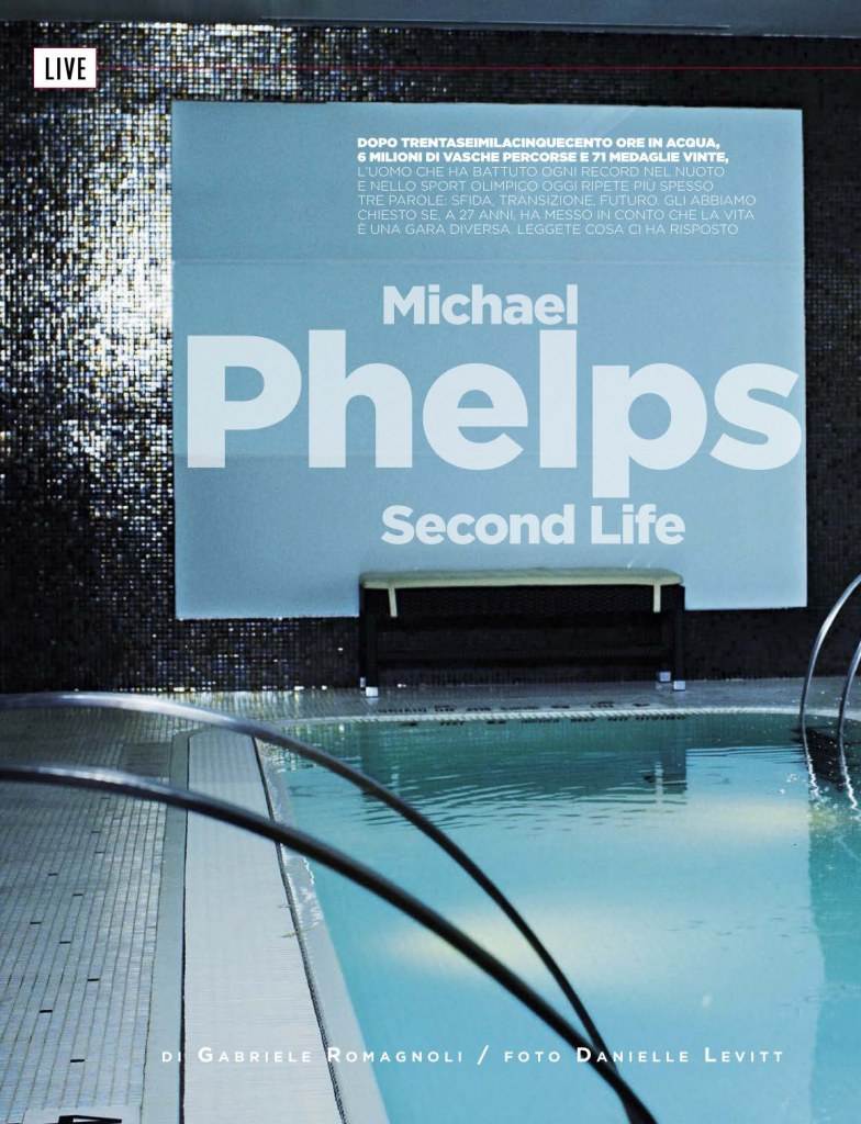 Michael Phelps @ GQ Italia January 2013