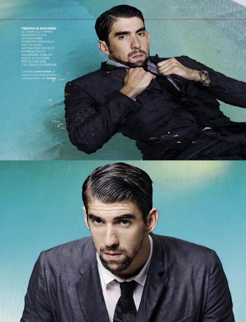 Michael Phelps @ GQ Italia January 2013