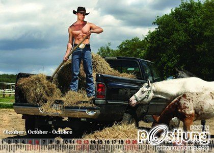 German Cowboys 2013 Calendar