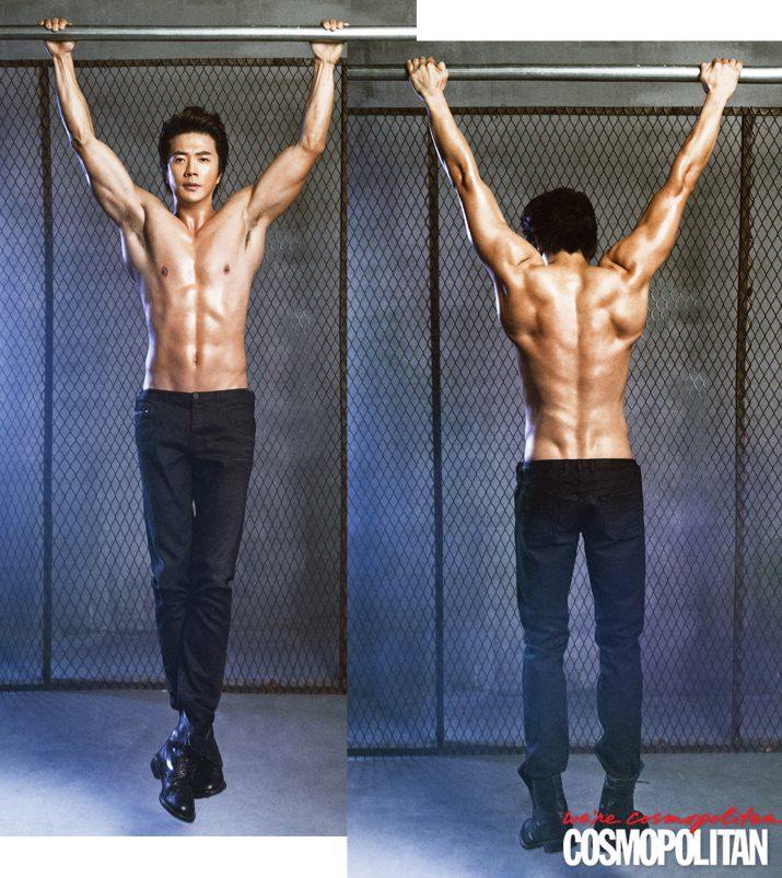 Kwon Sang Woo @ Cosmopolitan Korea February 2013