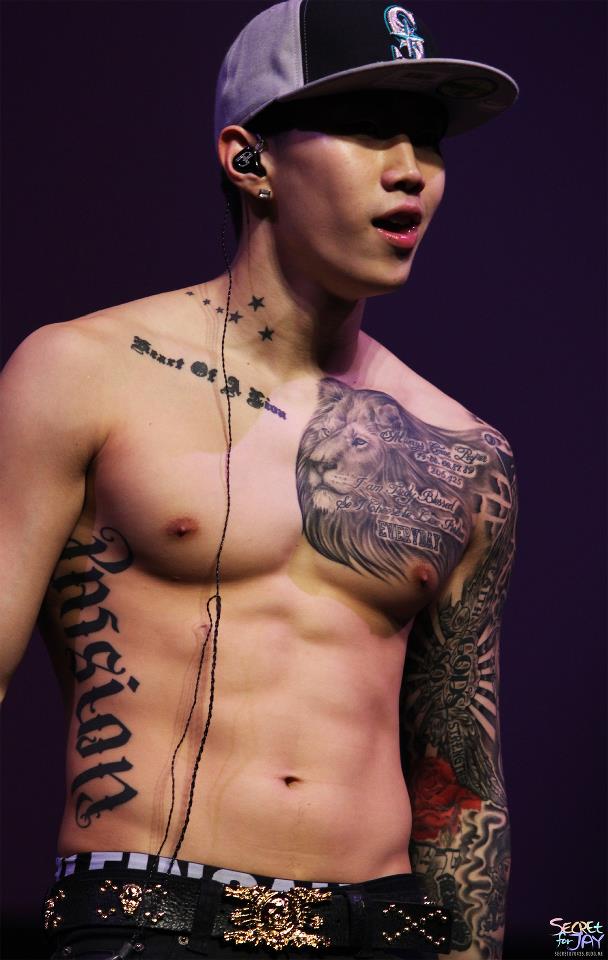 Jay Park ถอดเสื้อล่าสุด