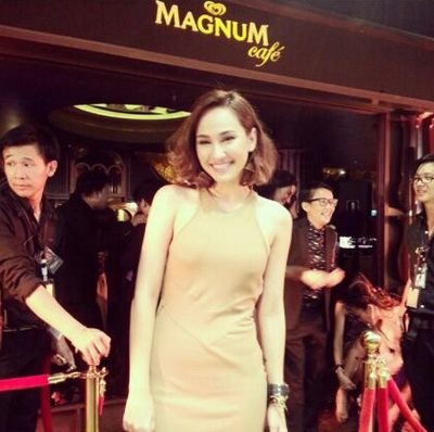 caleb งานเปิดตัว Magnum Caf&eacute;