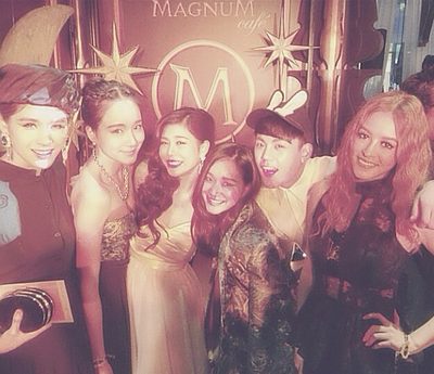 caleb งานเปิดตัว Magnum Caf&eacute;