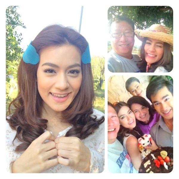 คิมเบอร์ลี่ ยิ้มแก้มปริ เพื่อนดาราเซอร์ไพรส์วันเกิดสุดอบอุ่น