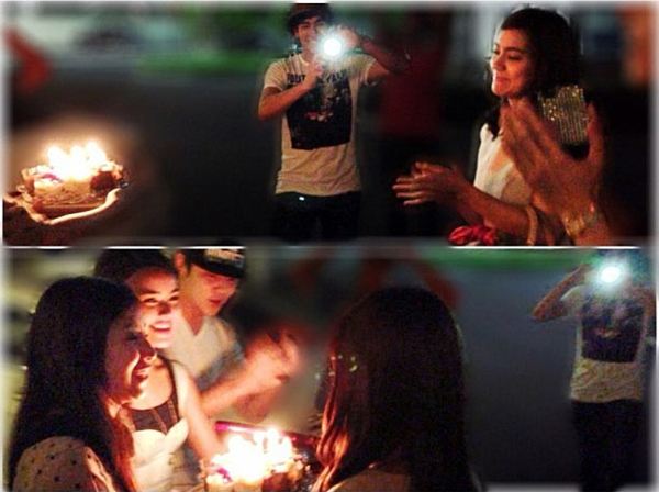 คิมเบอร์ลี่ ยิ้มแก้มปริ เพื่อนดาราเซอร์ไพรส์วันเกิดสุดอบอุ่น