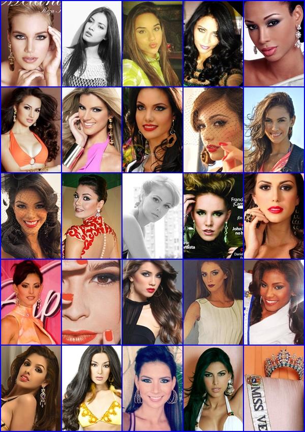 ผู้เข้าประกวด Miss Venezuela World 2013