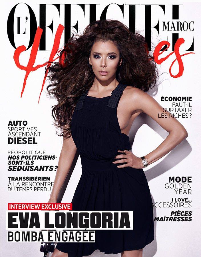 Eva Longoria @ L'Officiel Hommes February 2013