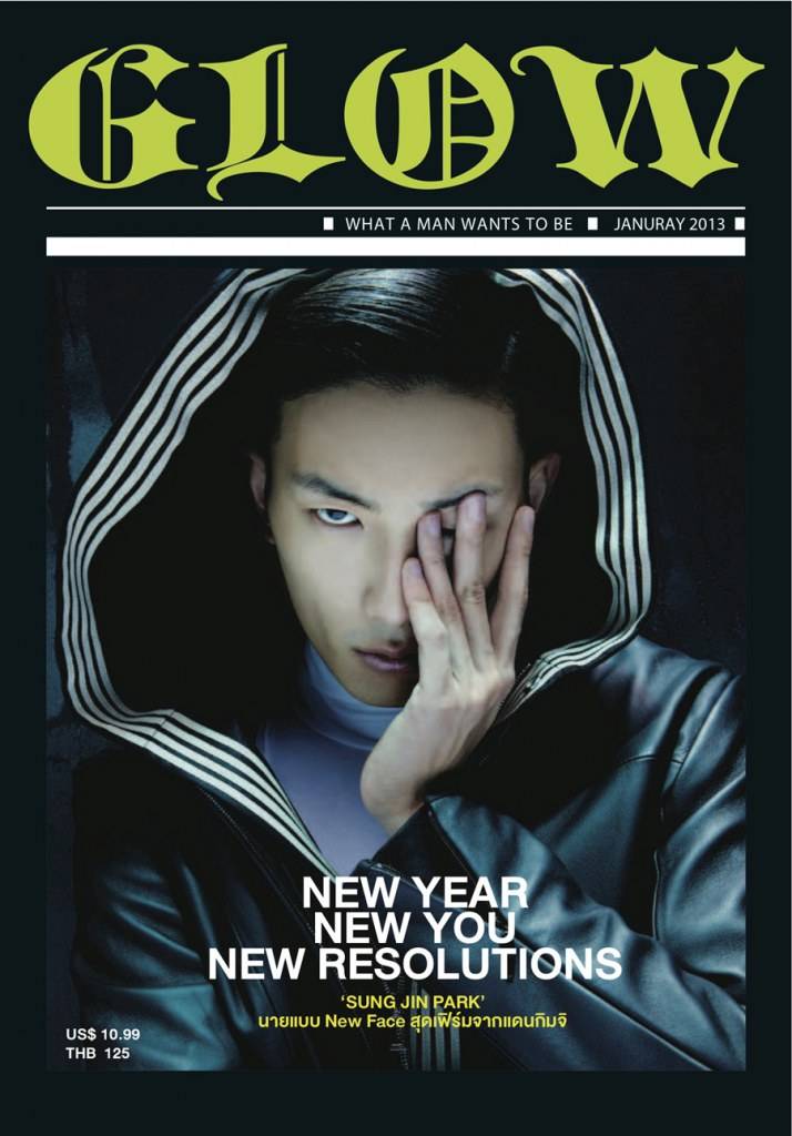 Sung Jin Park @ GLOW Magazine January 2013