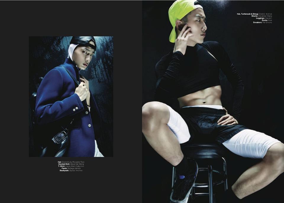 Sung Jin Park @ GLOW Magazine January 2013