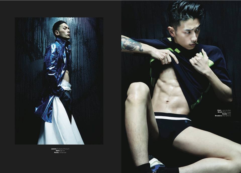 Sung Jin Park @ GLOW Magazine January 2013