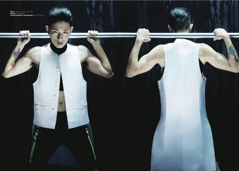 Sung Jin Park @ GLOW Magazine January 2013