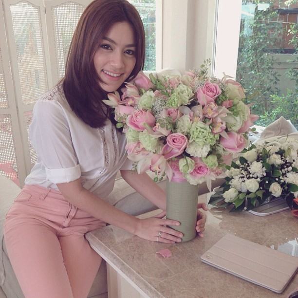 คิมเบอร์ลี่ อัพเดทความน่ารักใสๆ ผ่านอินสตาแกรม ให้แฟนๆได้ชม