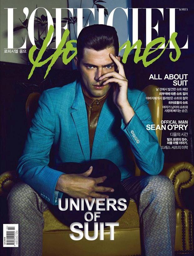 Sean O'Pry @ L'Officiel Hommes Korea February 2013