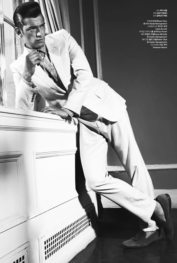 Sean O'Pry @ L'Officiel Hommes Korea February 2013