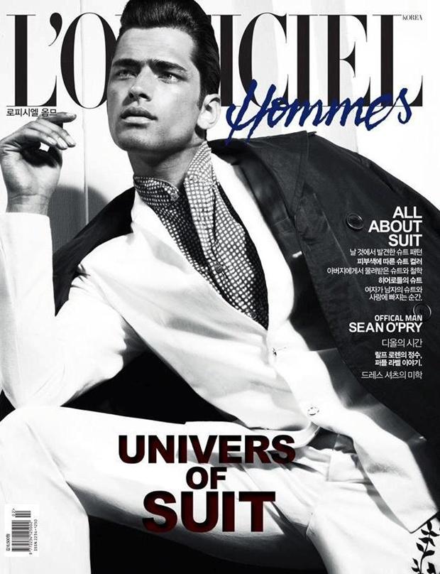 Sean O'Pry @ L'Officiel Hommes Korea February 2013