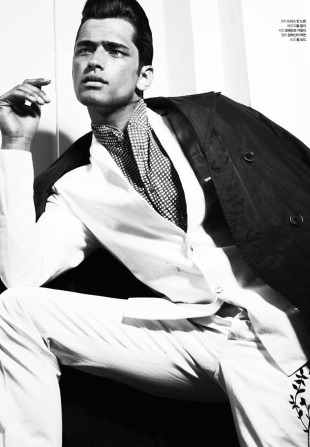 Sean O'Pry @ L'Officiel Hommes Korea February 2013