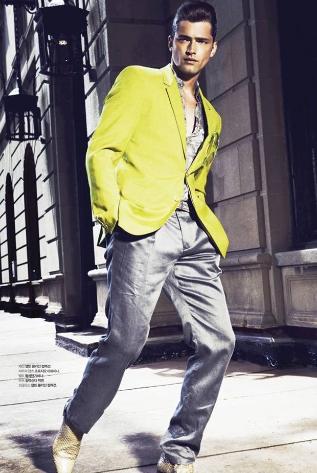 Sean O'Pry @ L'Officiel Hommes Korea February 2013