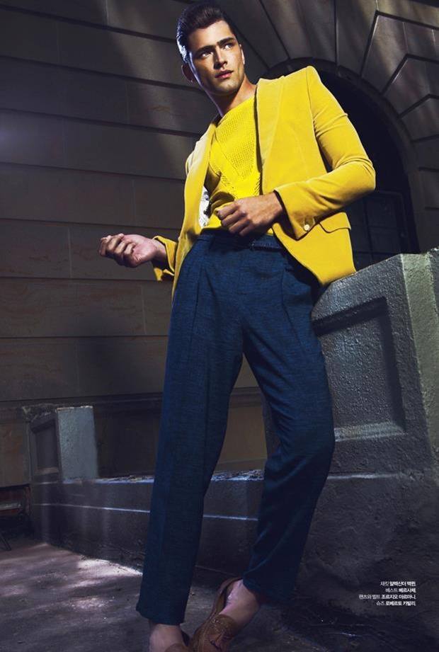 Sean O'Pry @ L'Officiel Hommes Korea February 2013