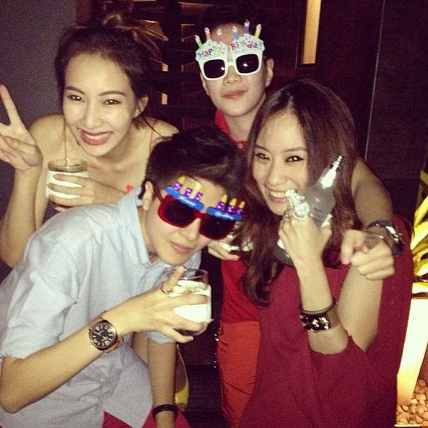 มิ้นท์ ณัฐวรา หน้าบาน เลี้ยงวันเกิดกับแก๊งเพื่อน ขวัญ โผล่แจม