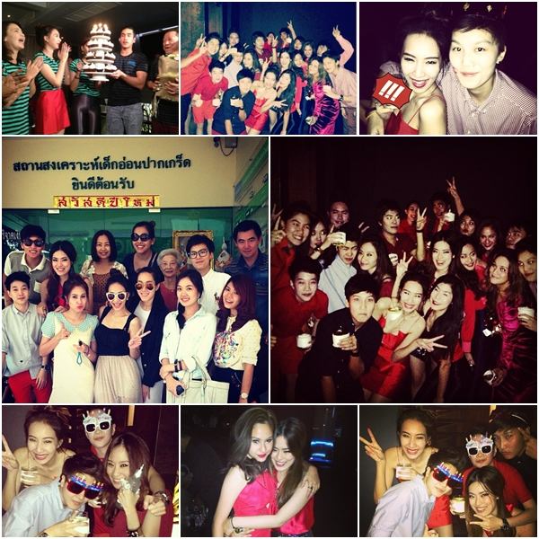 มิ้นท์ ณัฐวรา หน้าบาน เลี้ยงวันเกิดกับแก๊งเพื่อน ขวัญ โผล่แจม
