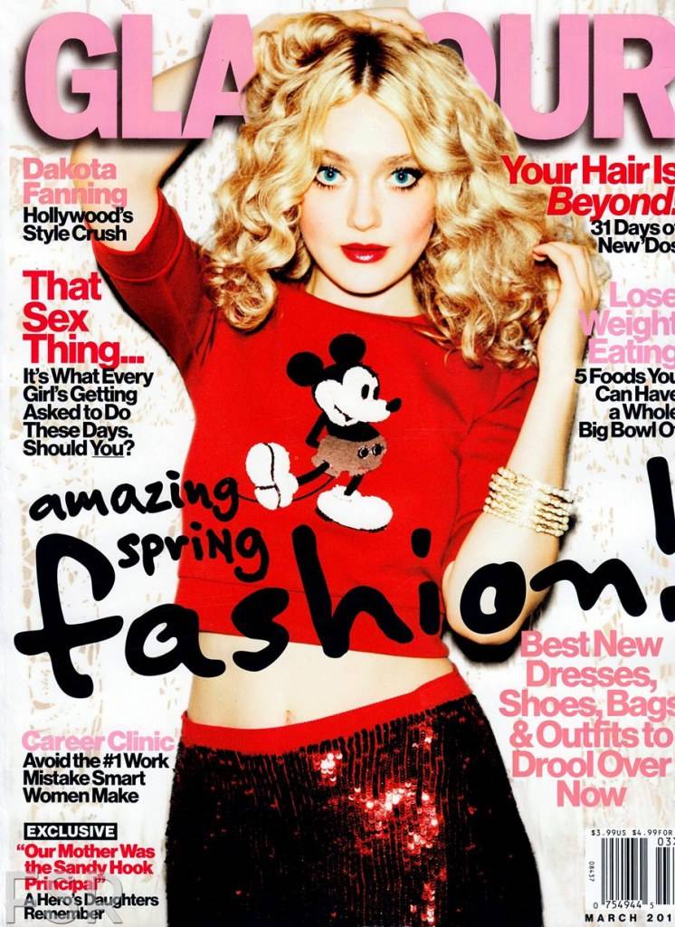 Dakota Fanning @ Glamour USA March 2013
