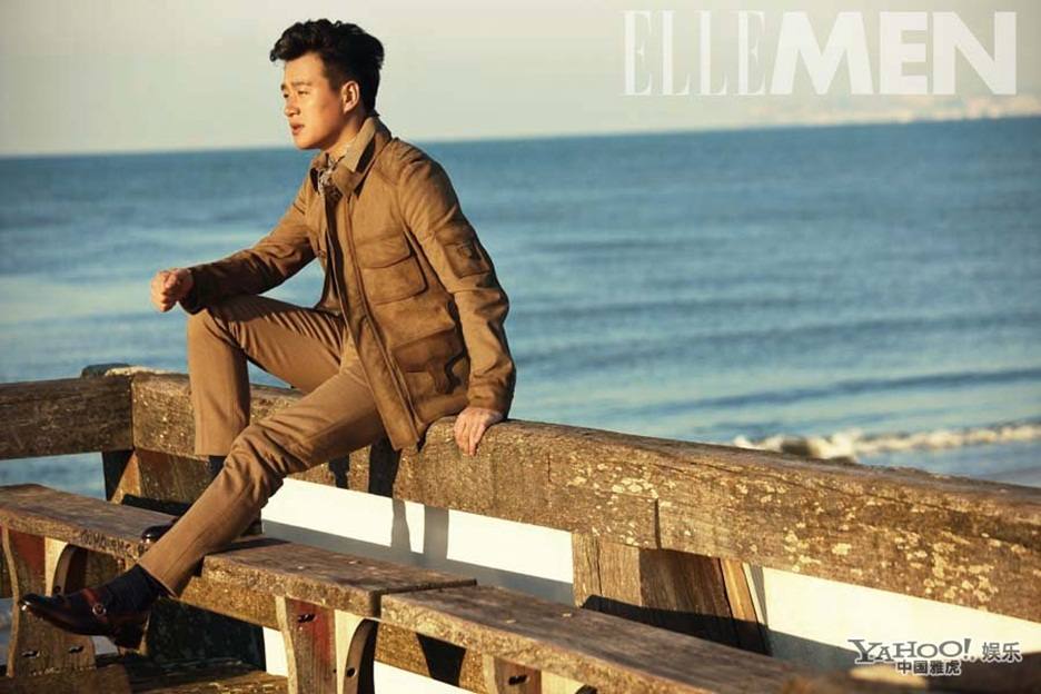  Tong Dawei @ ELLE Men China February 2013