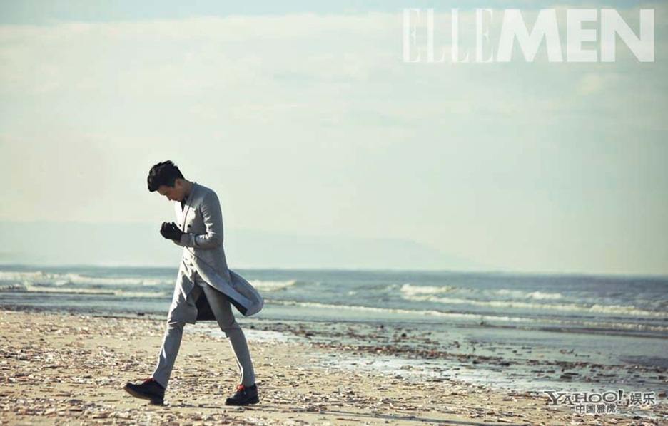  Tong Dawei @ ELLE Men China February 2013