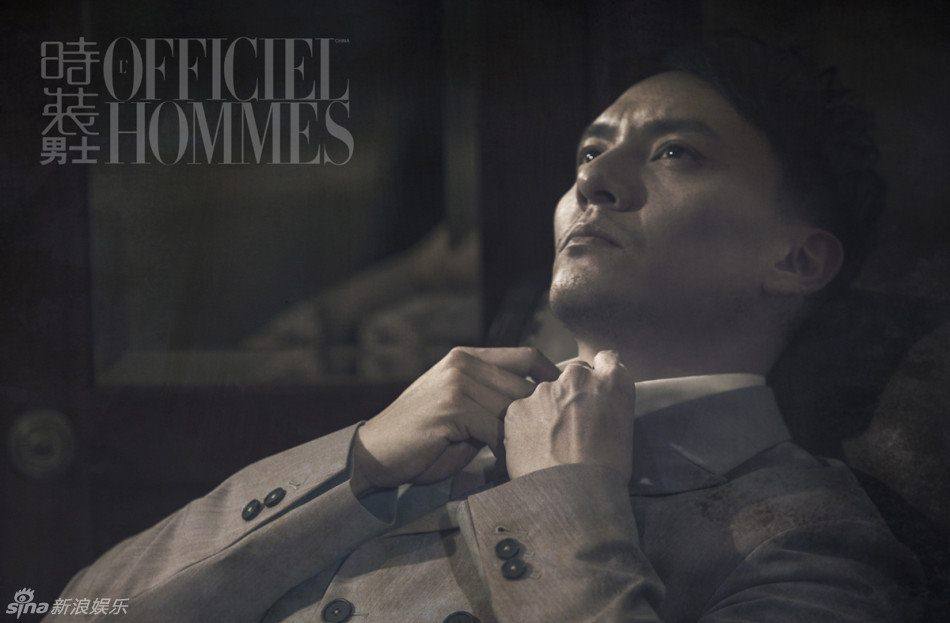 Zhang Zhen & Qin Lan @ L'Officiel Hommes China February 2013
