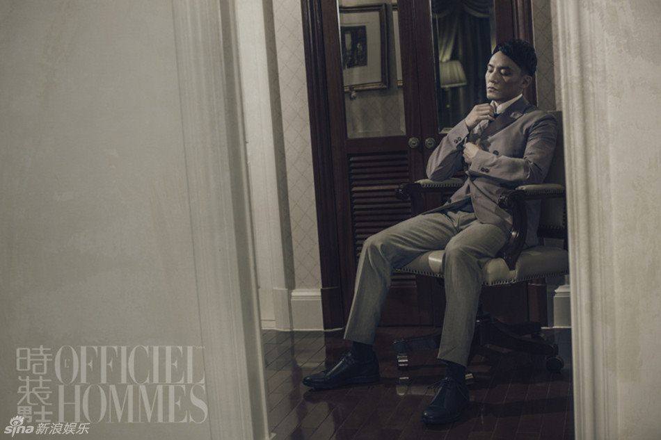 Zhang Zhen & Qin Lan @ L'Officiel Hommes China February 2013