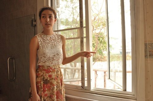 ภาพเก็บหลักถานตอนออกมาแจ้งความตอนแรก