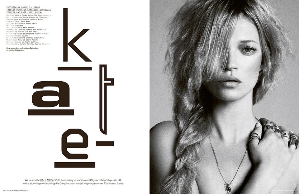 Kate Moss @ i-D Magazine Pre-Spring 2013