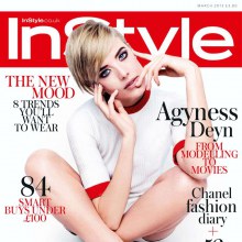 Agyness Deyn @ InStyle UK March 2013