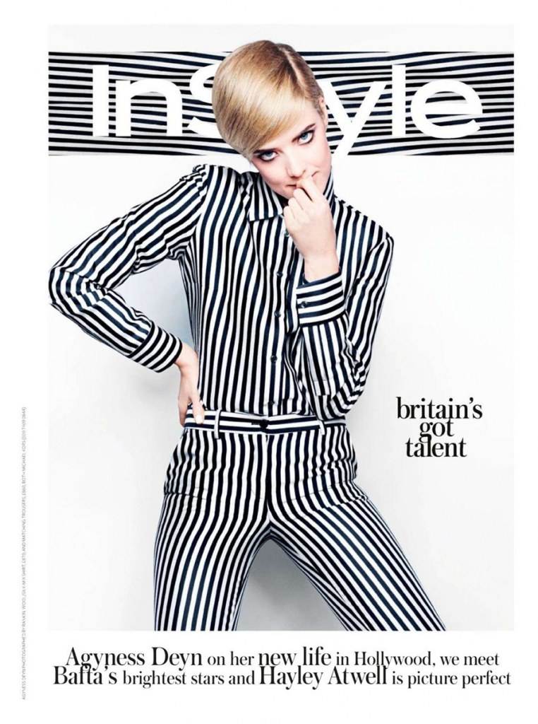 Agyness Deyn @ InStyle UK March 2013
