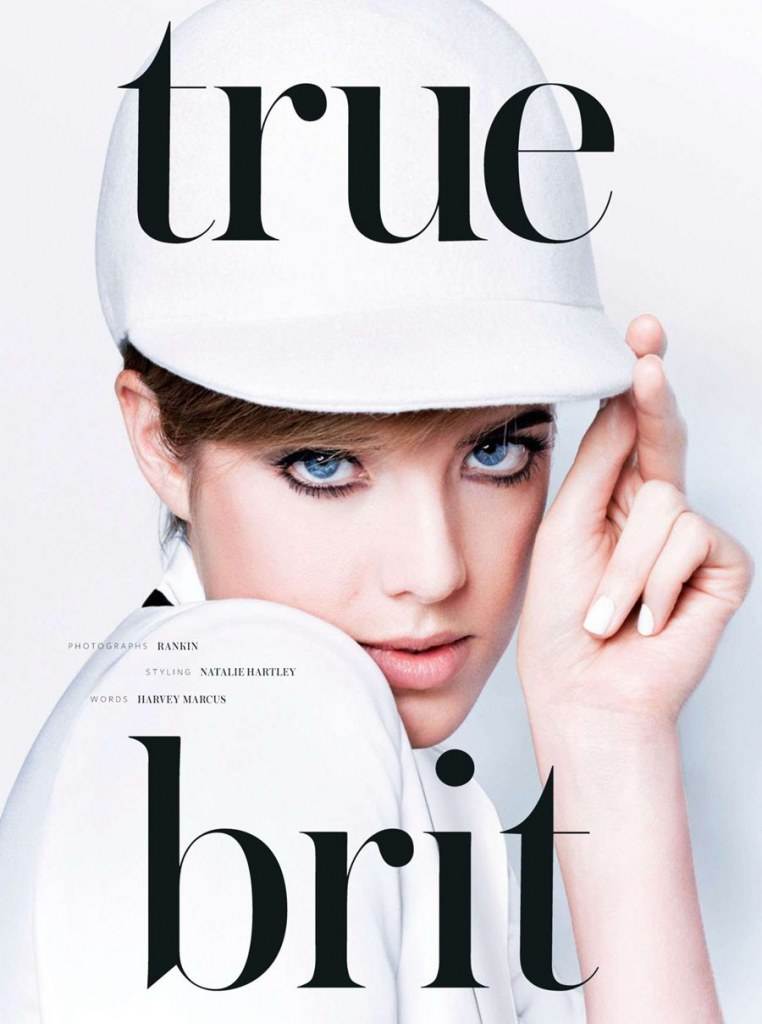 Agyness Deyn @ InStyle UK March 2013