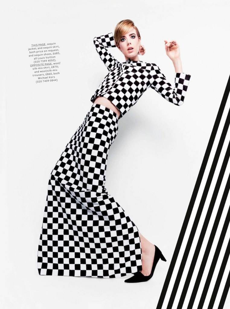 Agyness Deyn @ InStyle UK March 2013