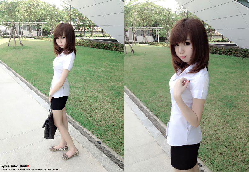 Sylvia Subkuakull สวย ขาว หุ่นดี