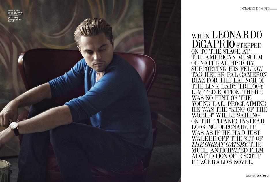 Leonardo DiCaprio @ August Man Malaysia February 2013
