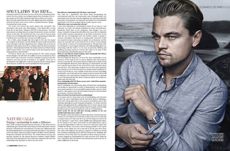 Leonardo DiCaprio @ August Man Malaysia February 2013