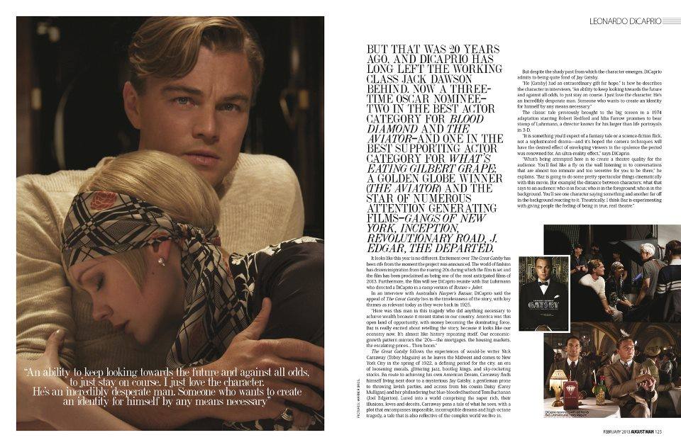 Leonardo DiCaprio @ August Man Malaysia February 2013