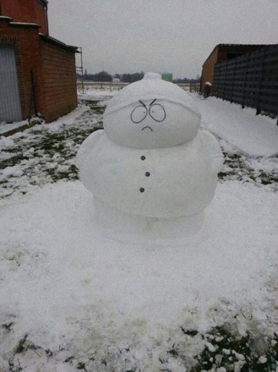 ตุ๊กตาหิมะ รูปร่างแปลกๆ สวยๆ ทั่วทุกมุมโลก