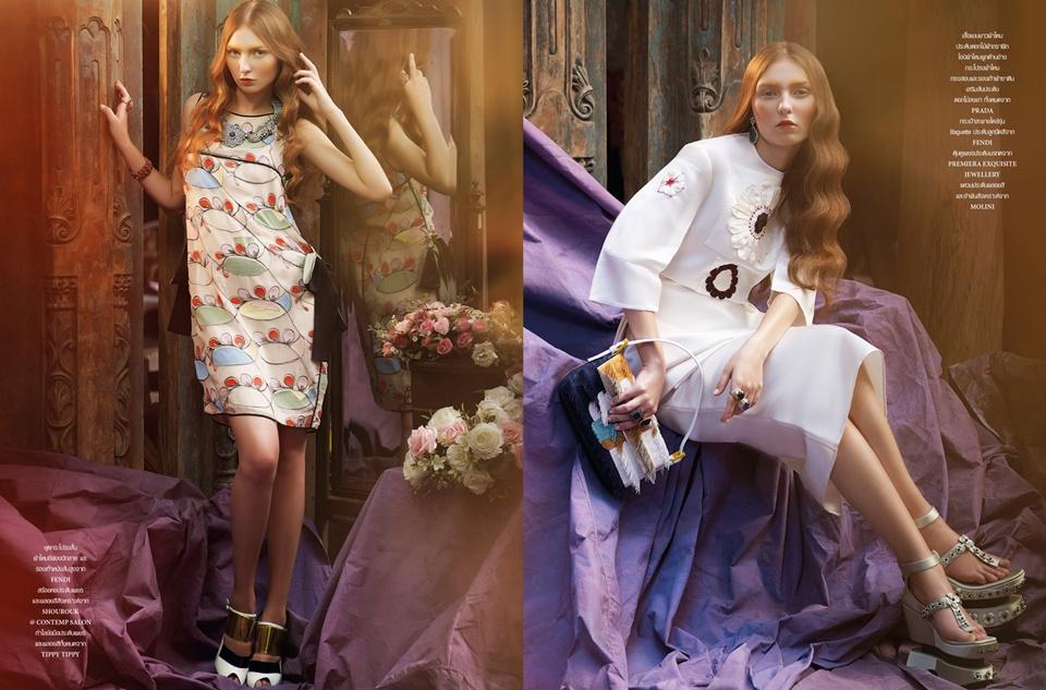 Daria Fomina @ L'Officiel Thailand February 2013