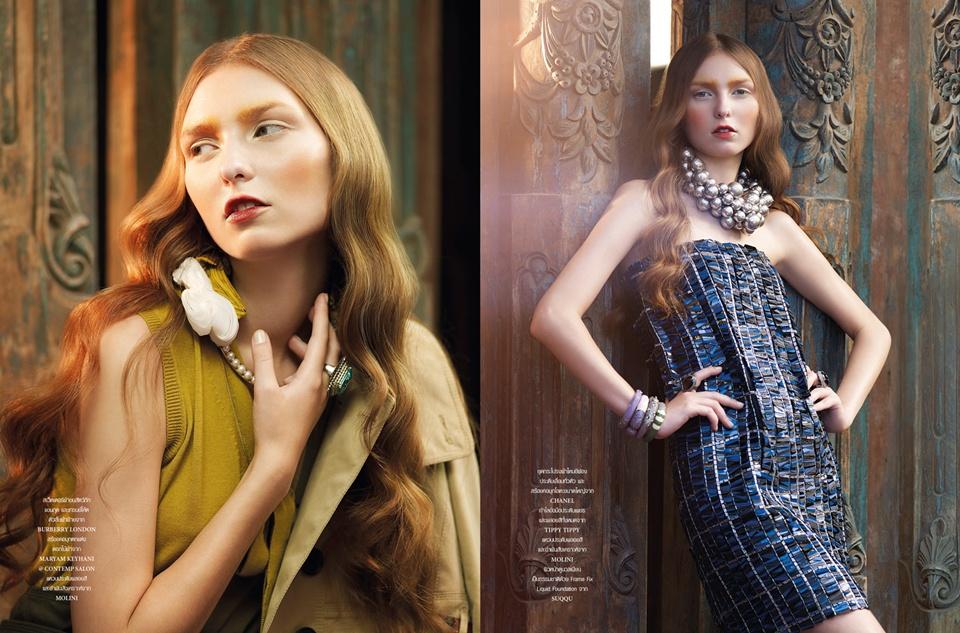 Daria Fomina @ L'Officiel Thailand February 2013