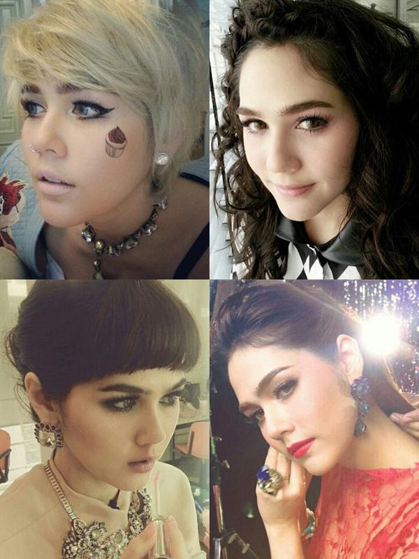 แฟชั่น ทรงผม ชมพู่ อารยา สวยเป๊ะ น่ารักทุกทรง!!